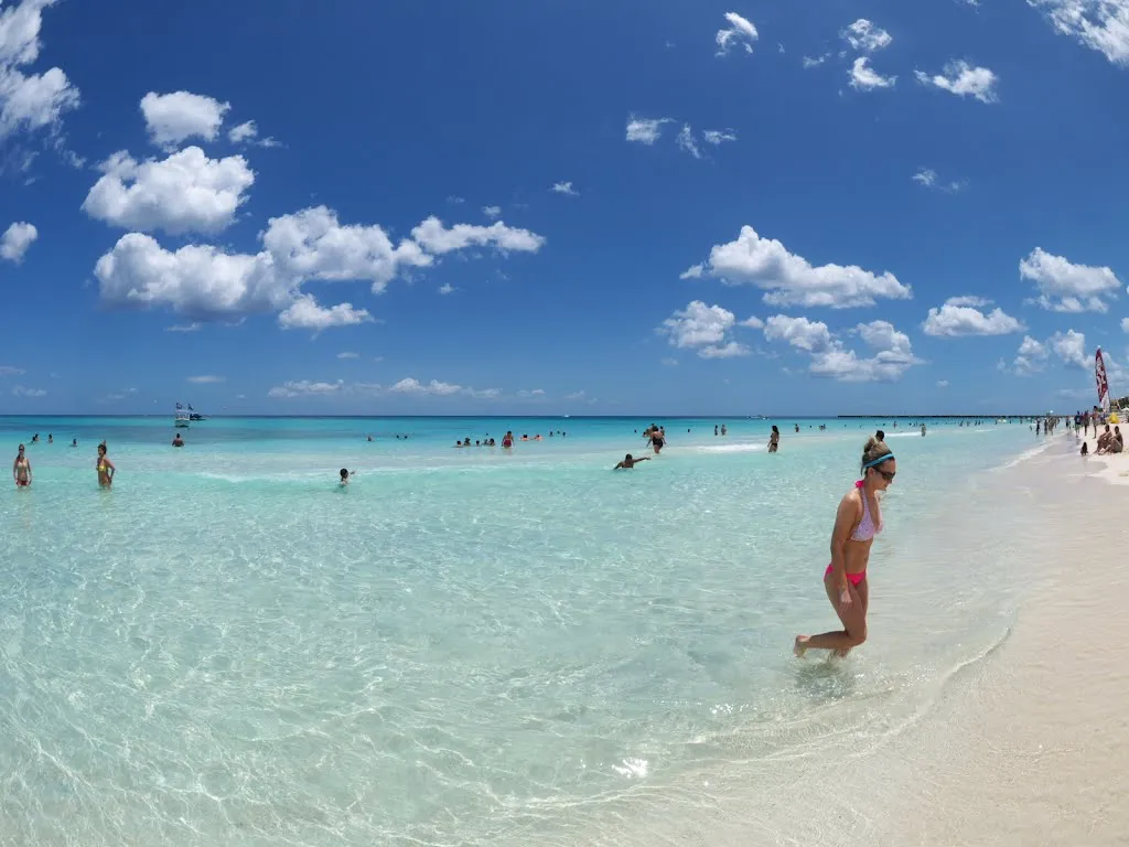 Playa Mahahual en Quintana Roo México