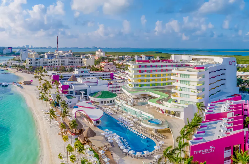 Hotel Temptation Resort and Spa Cancún todo incluido el placer hecho hotel